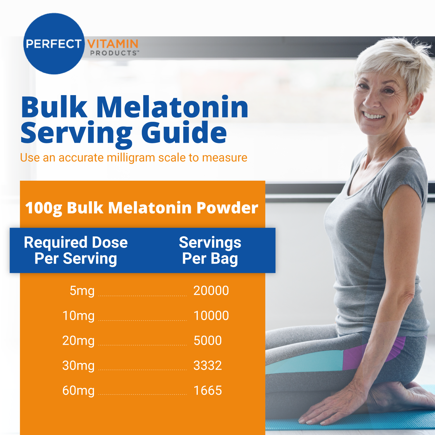 Melatonin Pure – 40g Bulk Powder (1.41oz) - Image 3