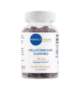 Melatonin Max 60mg Gummies – Mixed Berry