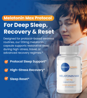 Melatonin Max 120mg High Dose Capsules