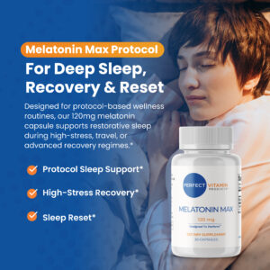 Melatonin Max 120mg High Dose Capsules