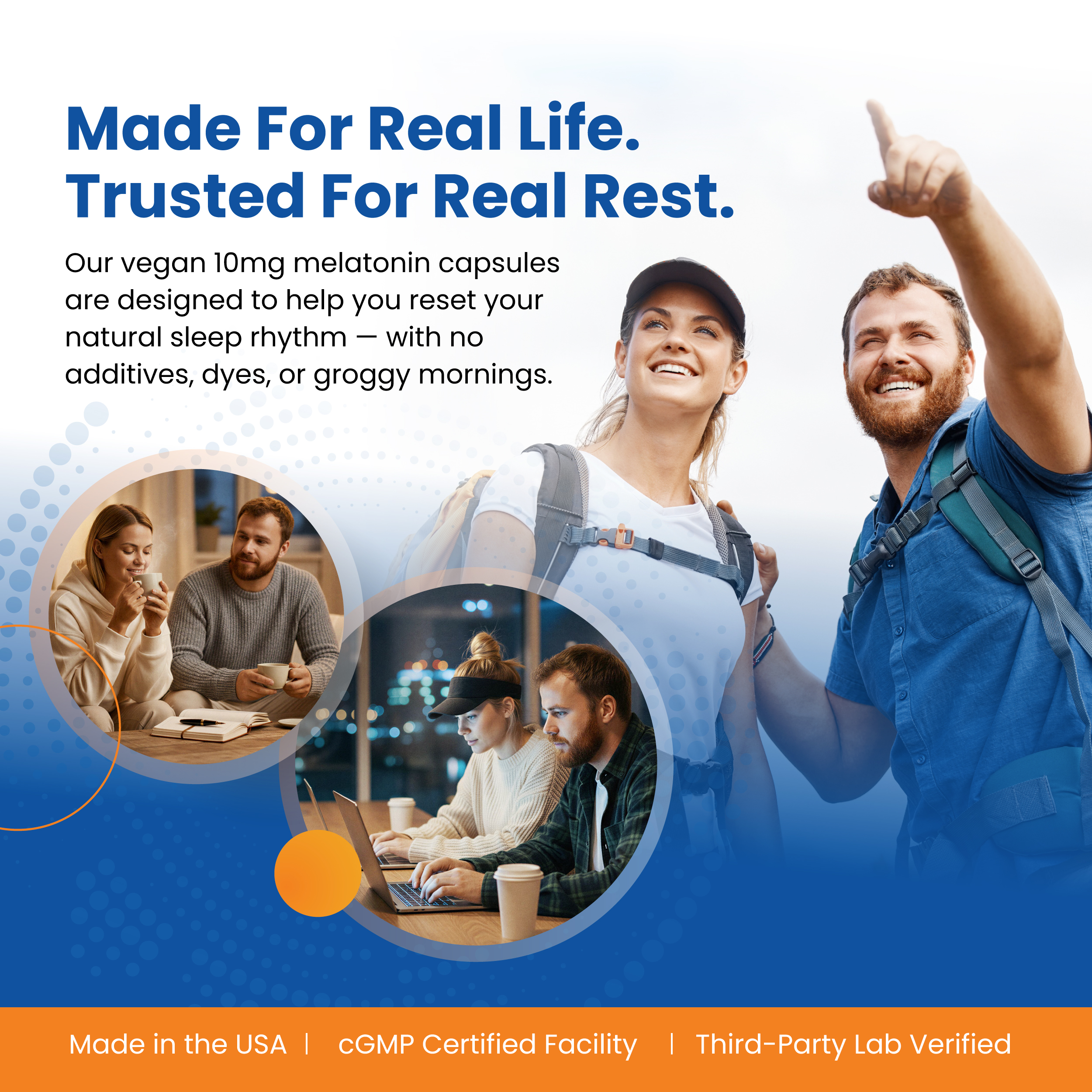 Made For Real Life. Trusted for Real Rest.