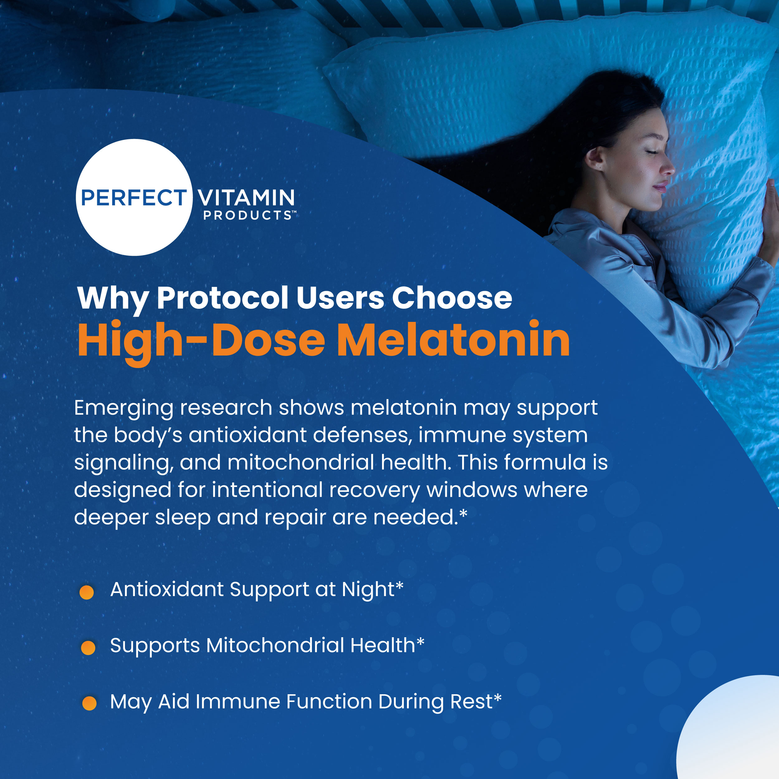 Why Protocol Users Choose High-Dose Melatonin