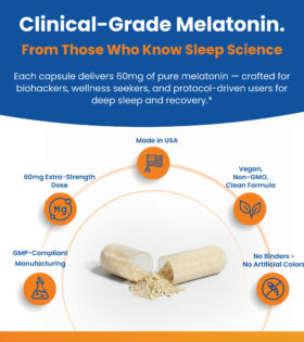 Melatonin Max 60mg High Dose Capsules
