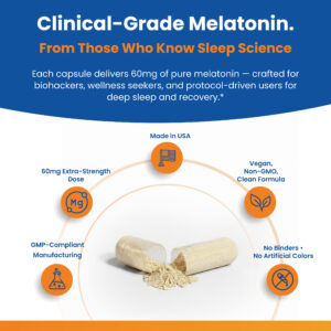 Melatonin Max 60mg High Dose Capsules