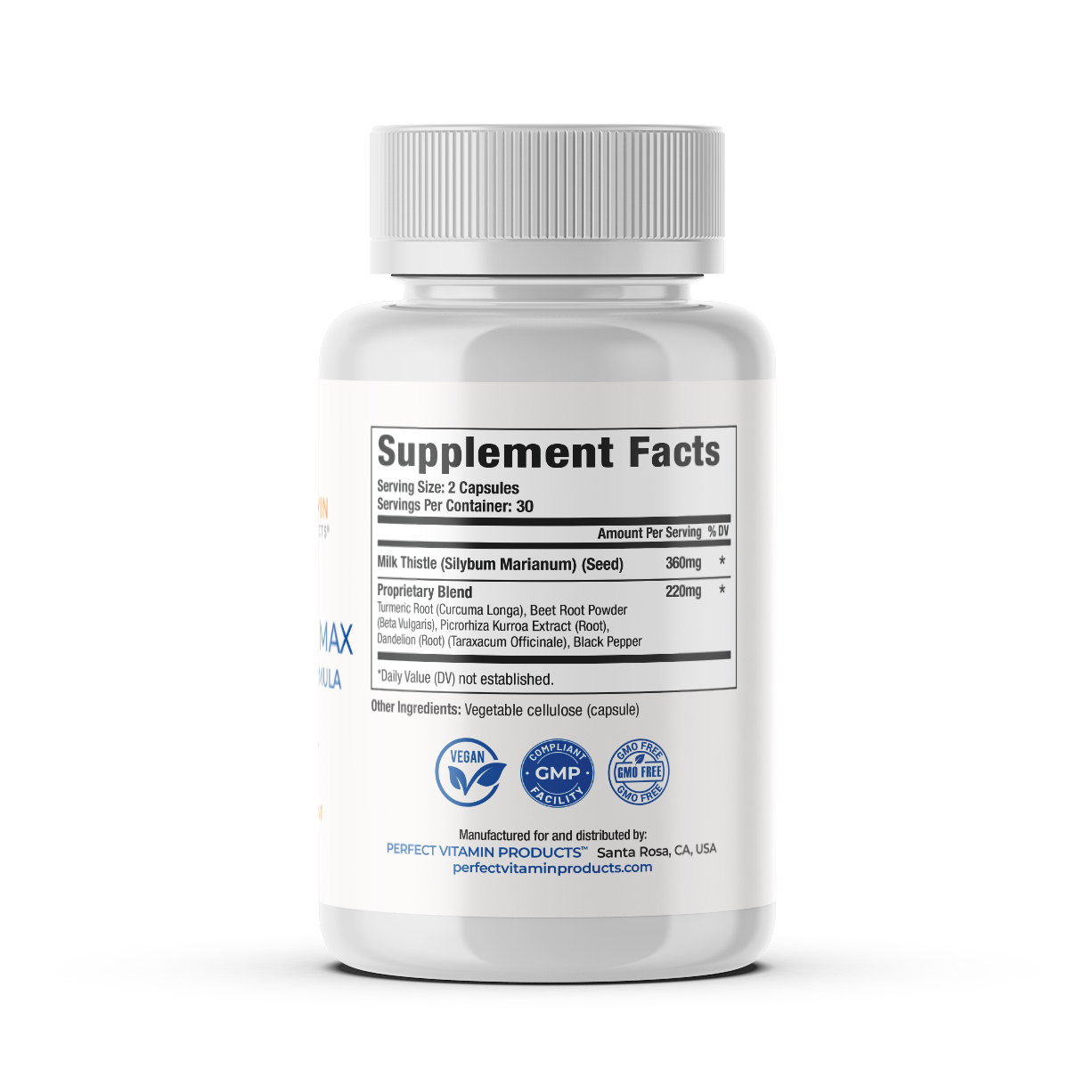Milk Thistle Supplement Facts