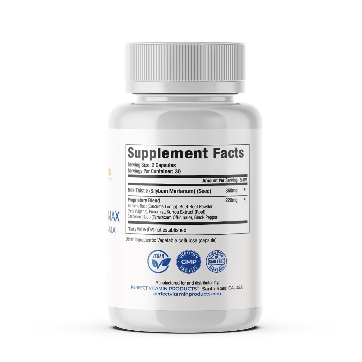 Milk Thistle Supplement Facts