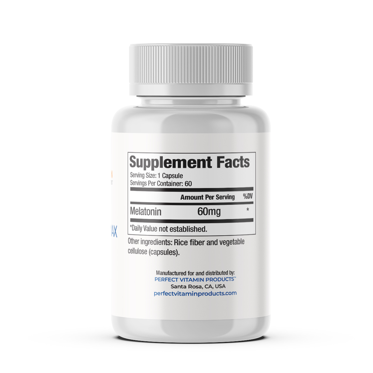 Melatonin Max 60mg High Dose Capsules - Image 2